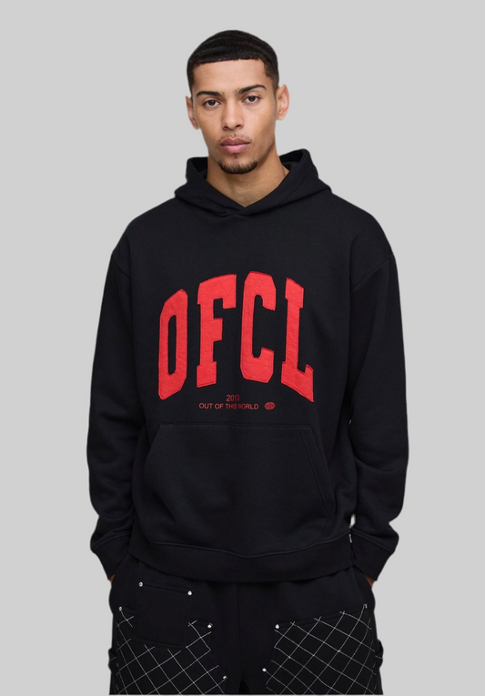 OFCL Luxe Appliqué Hoodie