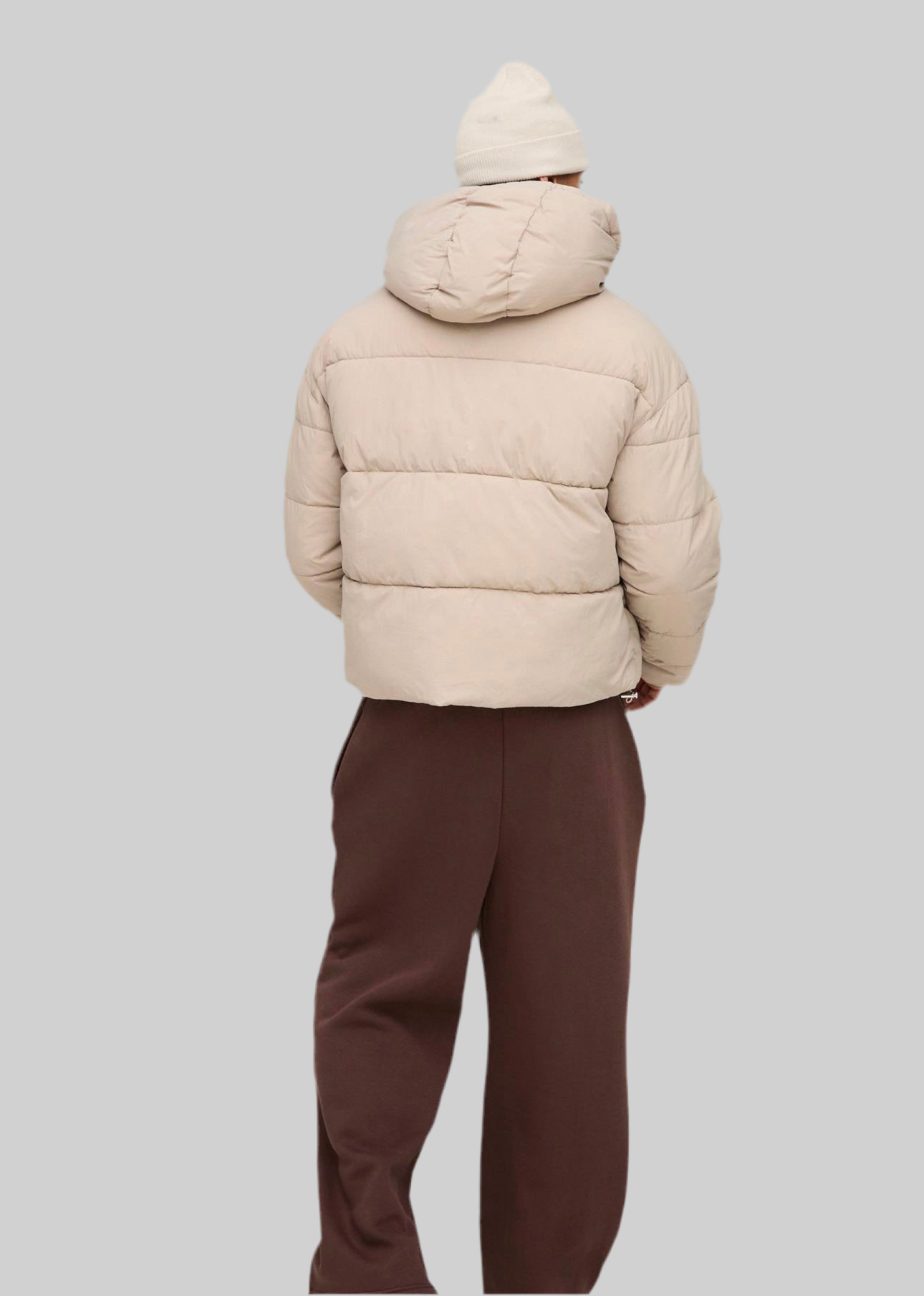 Sandstorm Crinkle Nylon Puffer