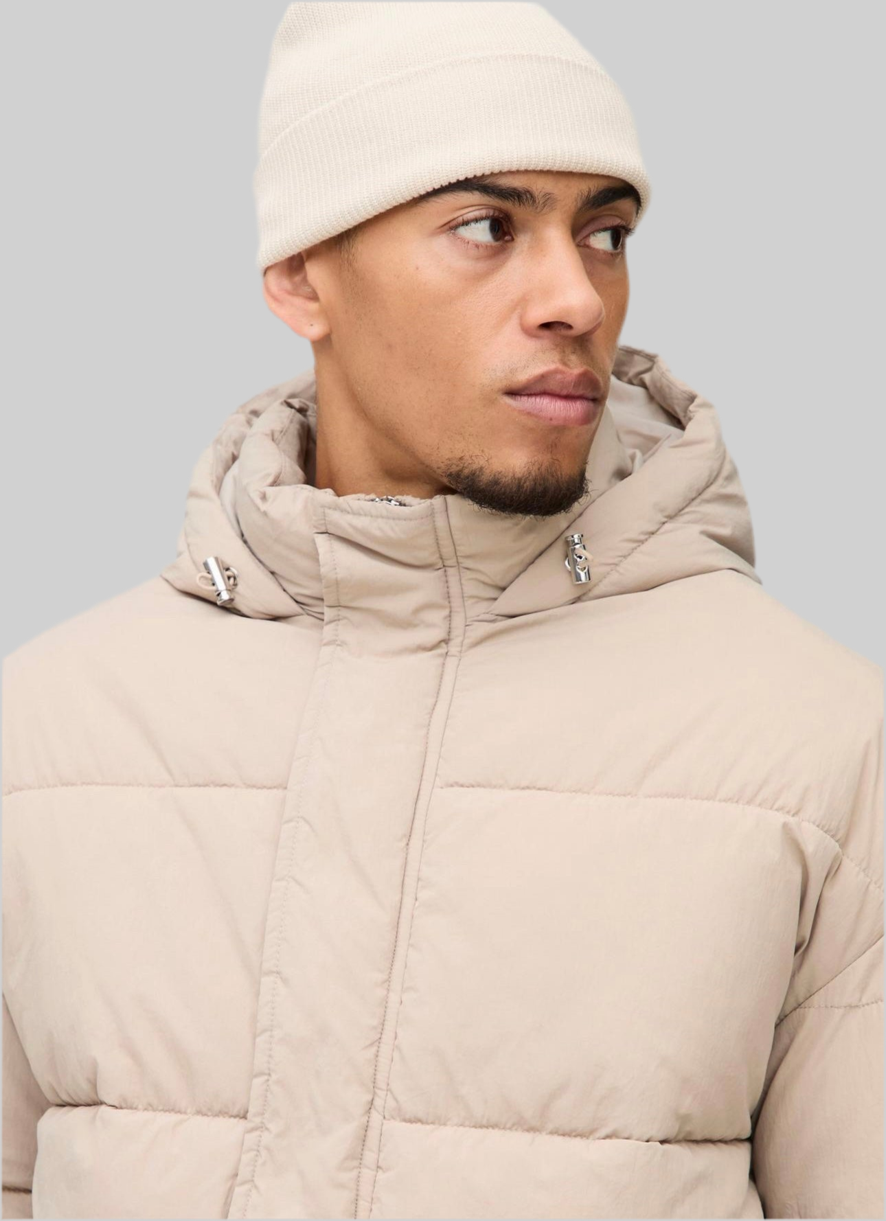 Sandstorm Crinkle Nylon Puffer